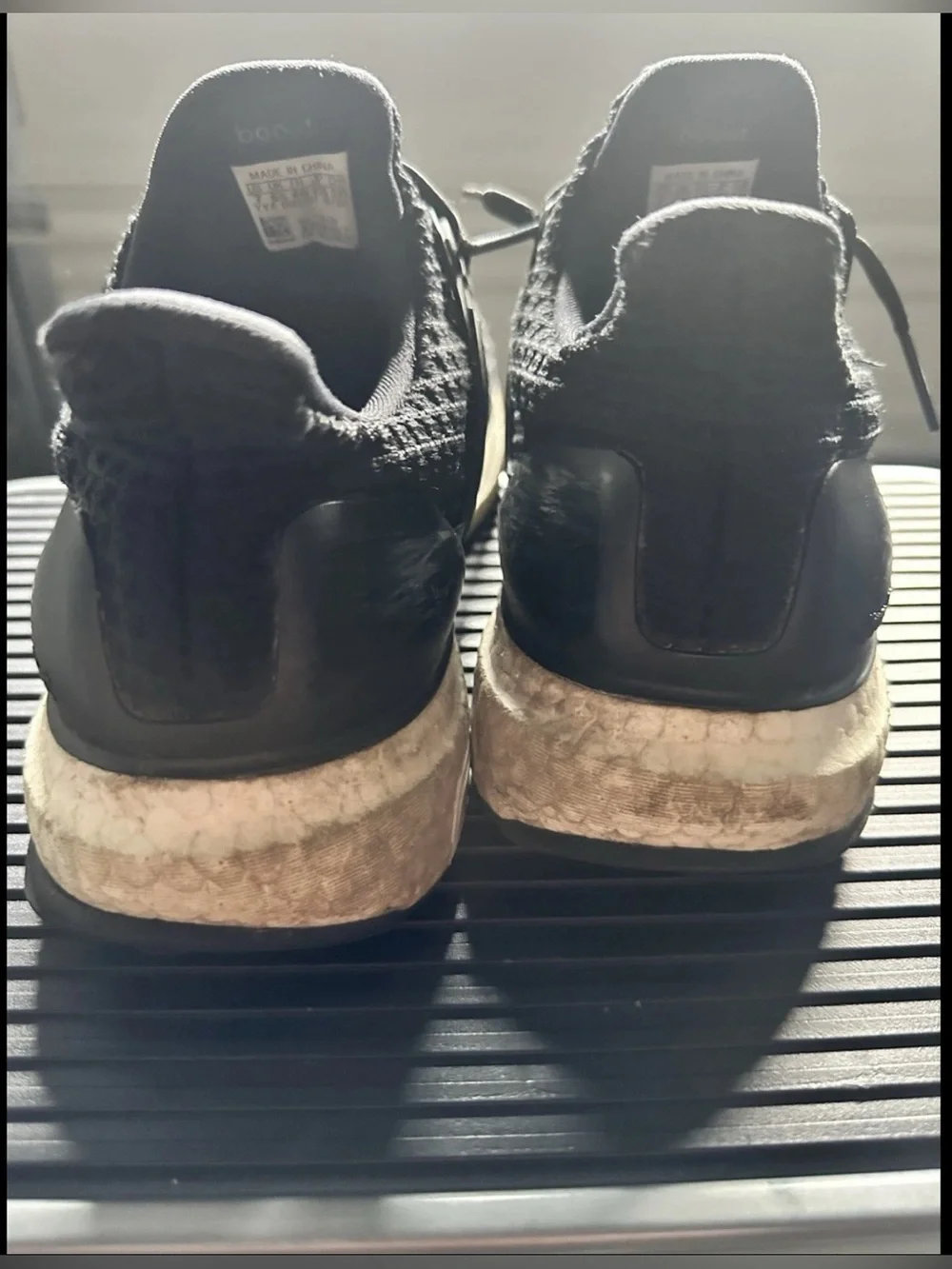 Black Adidas Ultra Boost Sz 7W